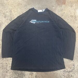 Y2K Aeropostale Embroidered Long Sleeve Shirt Men’s Extra Large Skater Faded 00s